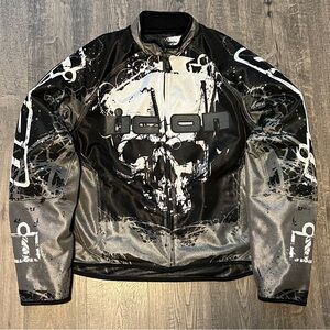 Icon Decay Hooligan padded motorcycle jacket mens size XL